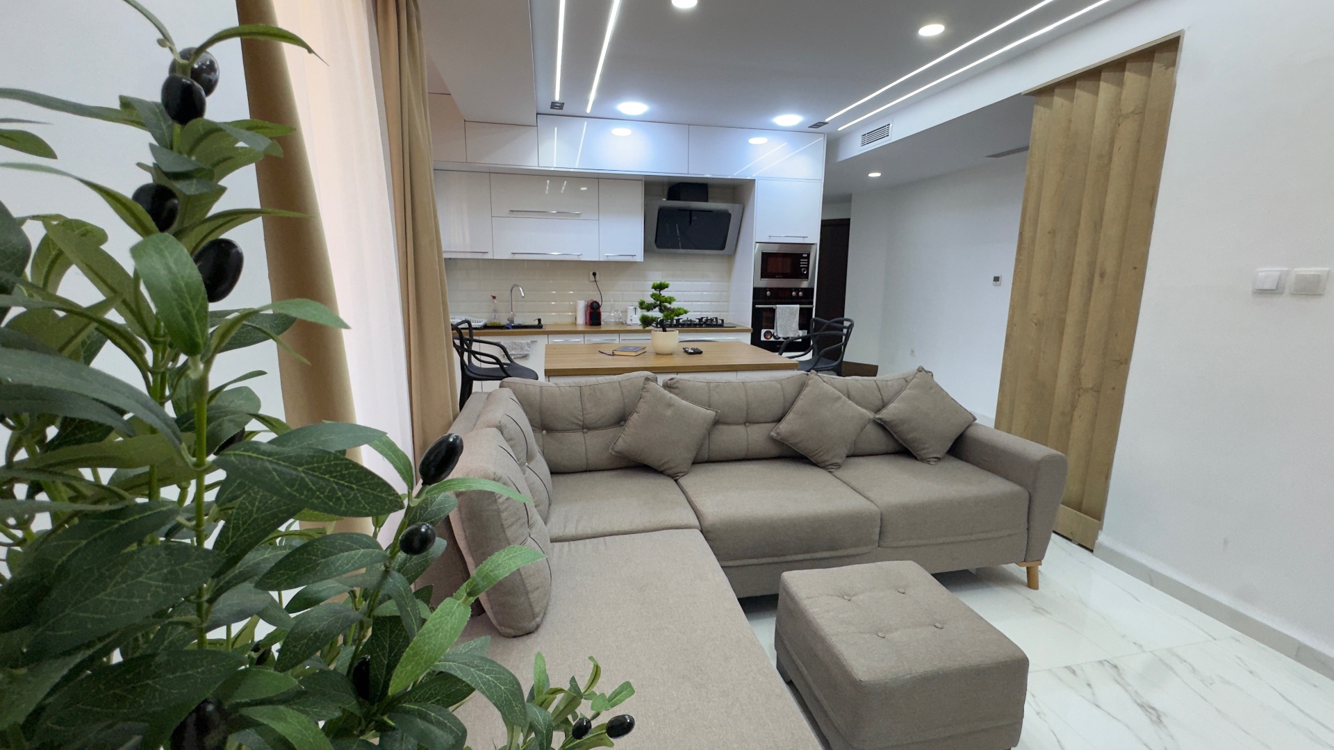 Intérieur de The Skyline, location courte durée à Béjaïa